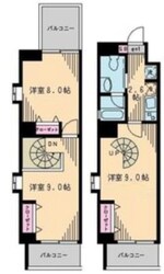 森下ツインキャッスルS棟の物件間取画像